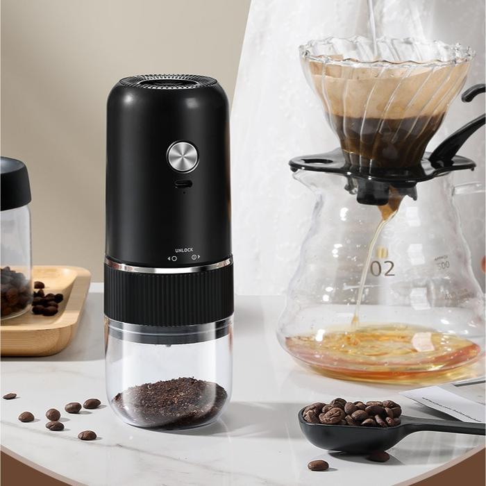 Kopi Teko Espresso Maker Penggiling Biji Kopi