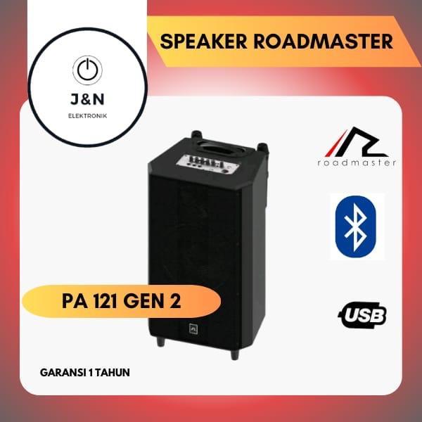 SPEAKER ROADMASTER PA-121 GEN2 (NEW) SPEAKER TROLLEY FREE MIC WHERLESS ORI 100% - PA-121 GEN2