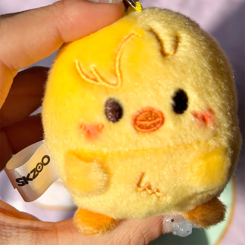 SKZOO Stray Kids Plush Keychain, Mini Plush Toy HAN Bangchan Hyunjin, SKZ Plush Doll, Wolf, Chicken,