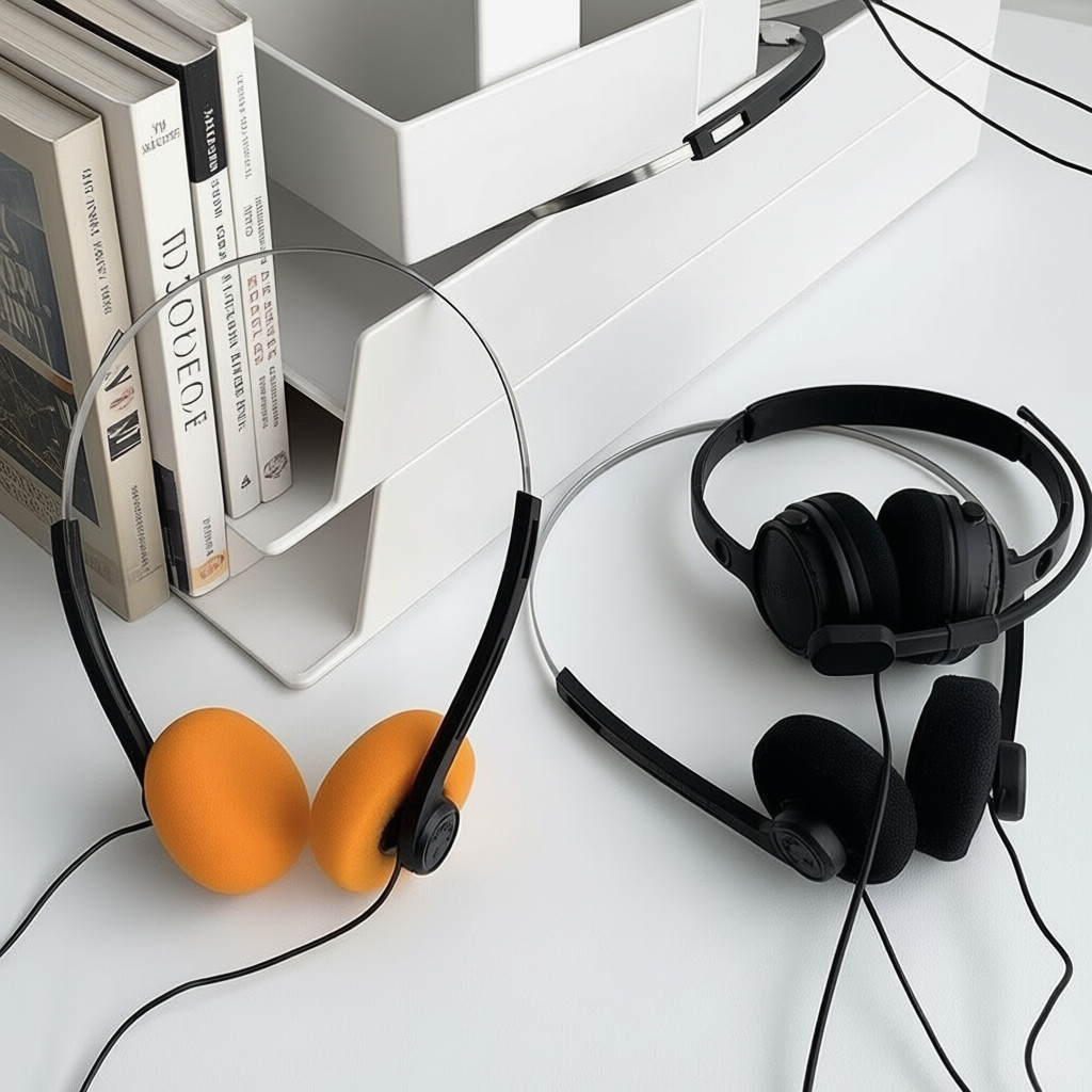 INS Japanese Retro Headphones Nostalgic Headsets HiFi MP3 Walkman Headphones Sports Photo Props