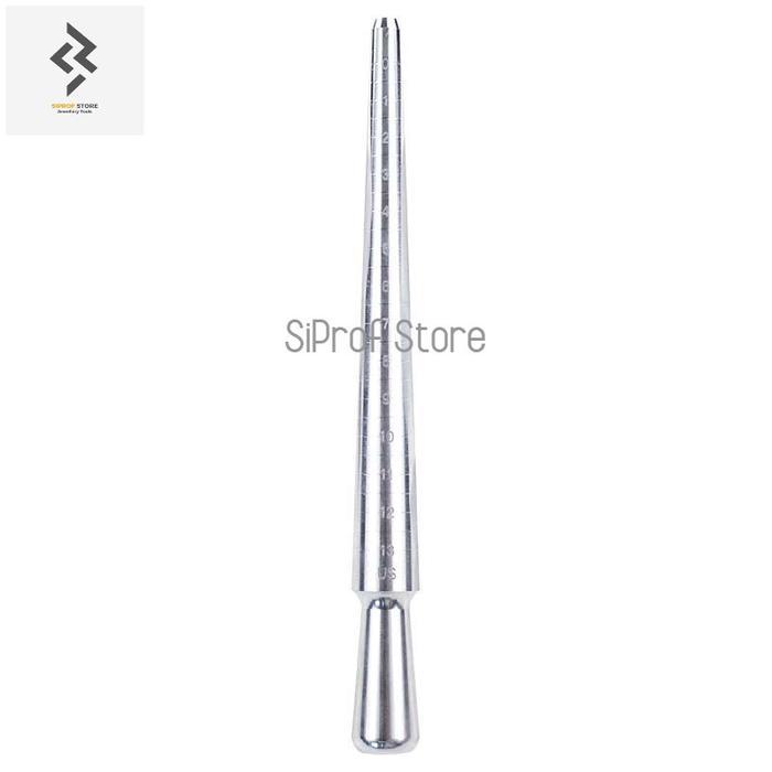 NEW Stokmat Alat Ukur Cincin / Stik Pengukur Cincin Kuningan / Ukuran Ring Cincin / TSK Ring Size