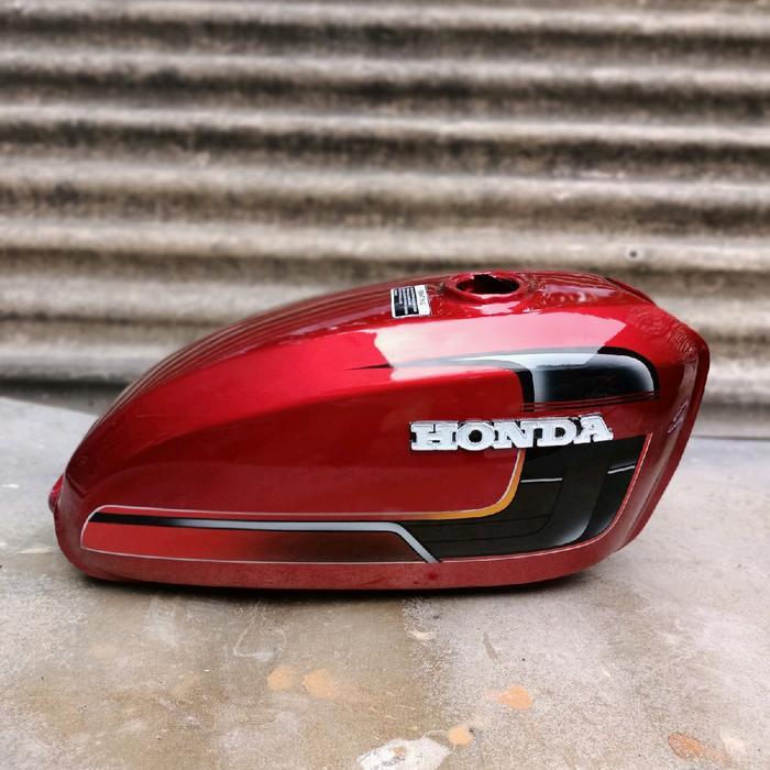 TANGKI CB TENGKI CB GLATIK CB 100 CB125SE WARNA MERAH MAROON