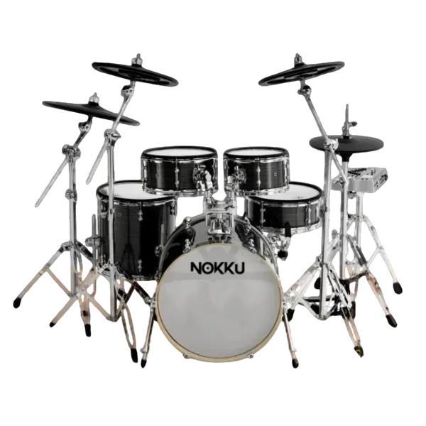 NOKKU NK-2000 NK2000 NK 2000 STANDARD ELECTRONIC DRUM BMJ - Black