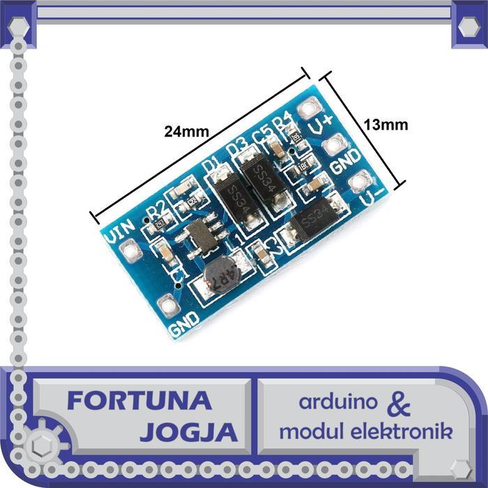MODUL STEP-UP DC-DC CONVERTER INPUT 2.8-5.5V TO CT +12V 0 -12V