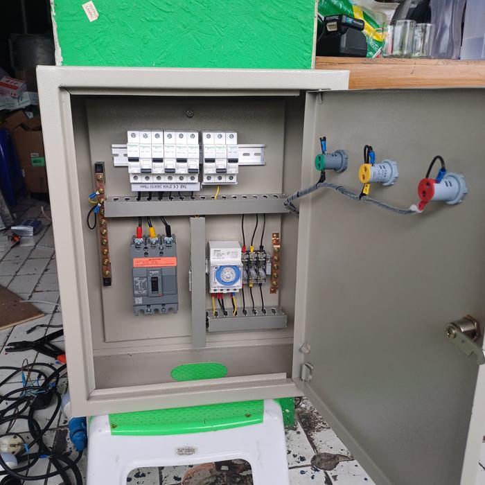 Panel Listrik 50A Komplit Timer Theben Panel Jadi