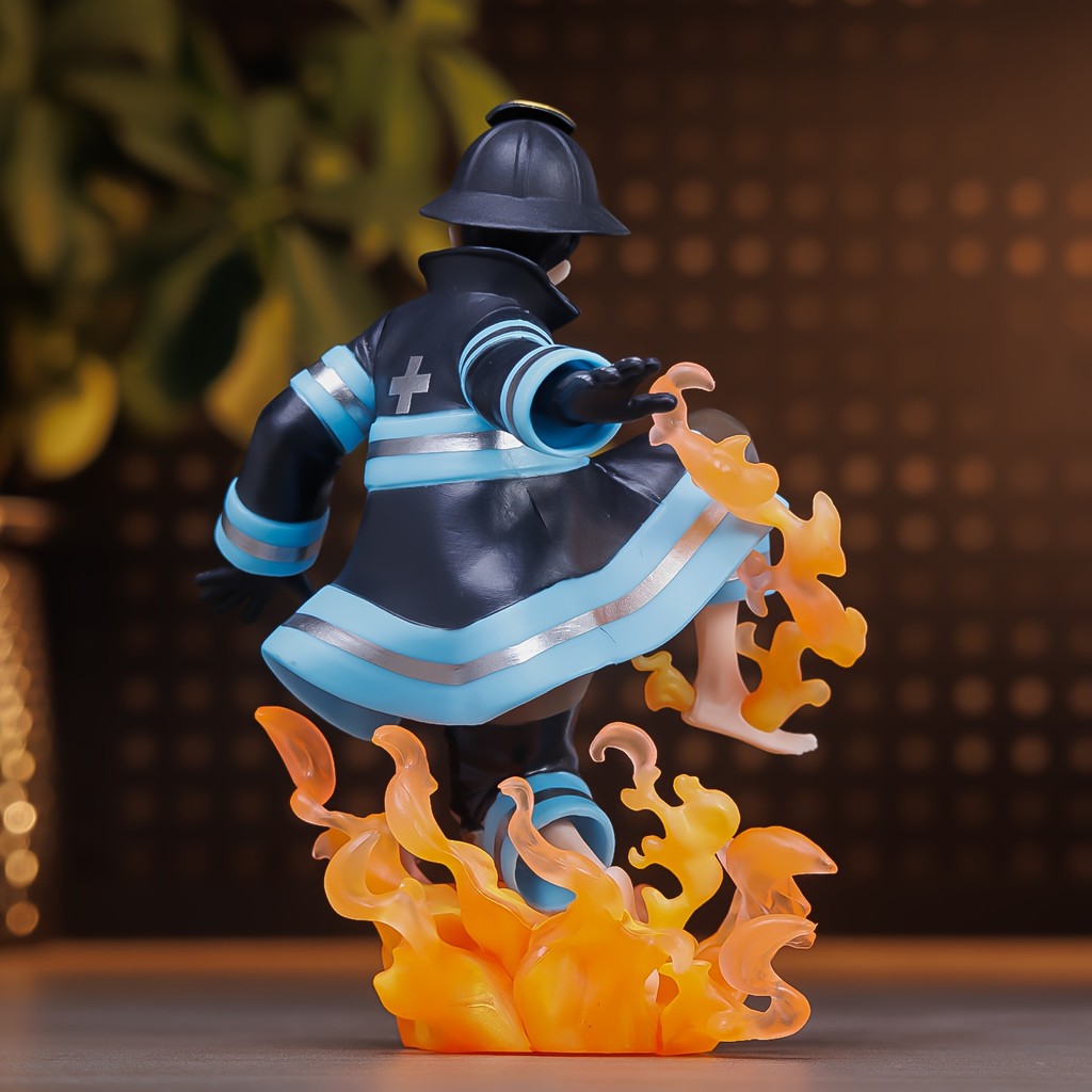 Enen no Shouboutai (Fire Force) Shinra Anime Character Statue Model Collectible Figure Toy