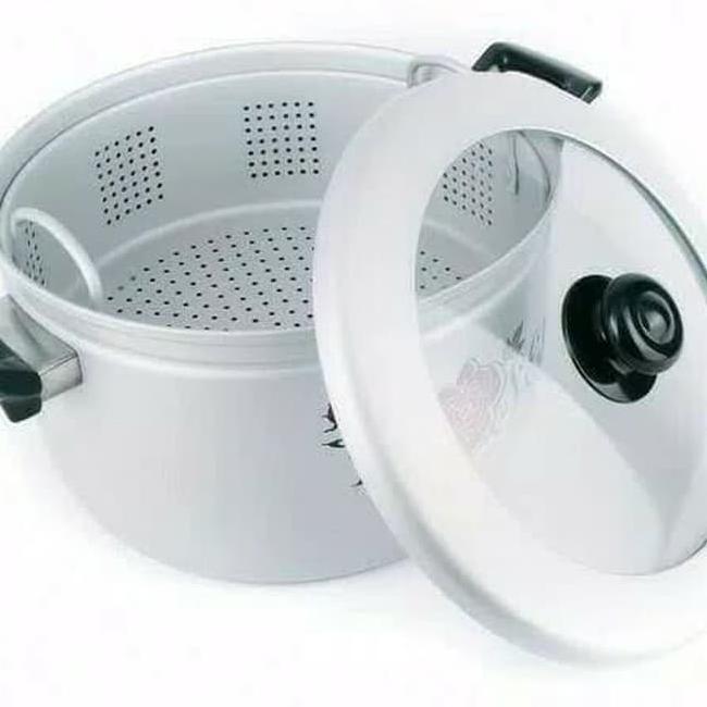 DANDANG PANCAGUNA / PANCI KUKUSAN STEAMER MASPION 30 CM 30CM ALUMUNIUM