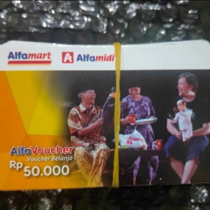 Voucher belanja Alfamart 50rb