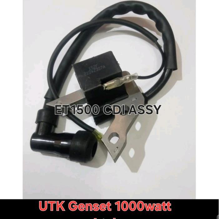 Terbaru Et1500 Cdi Assy Coil Busi Genset 1000Watt 4 Tak Et154 /Et2200 / Et2500 /Et 2880