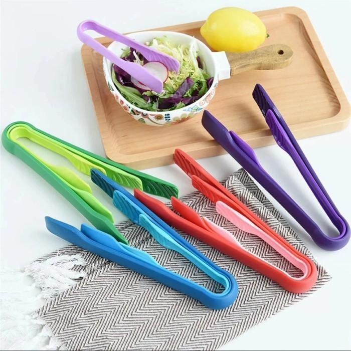 capit makanan mini 3in1 penjepit makanan sayur capitan set tongs