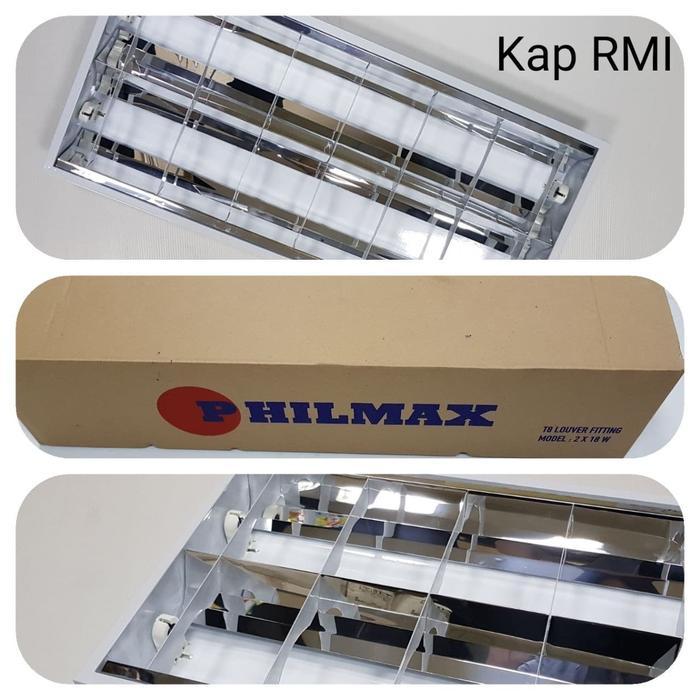 KAP LAMPU RMI 2X36 WATT 120 CM