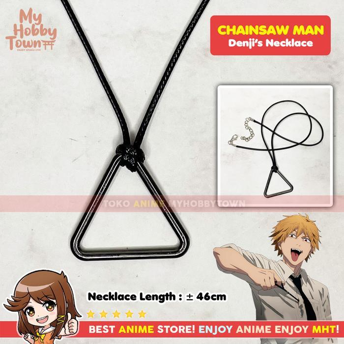 Kalung Anime Cosplay Denji M Denji Pochita