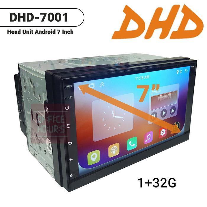 HEAD UNIT ANDROID 7 INCH DOUBLE DIN DHD-7001