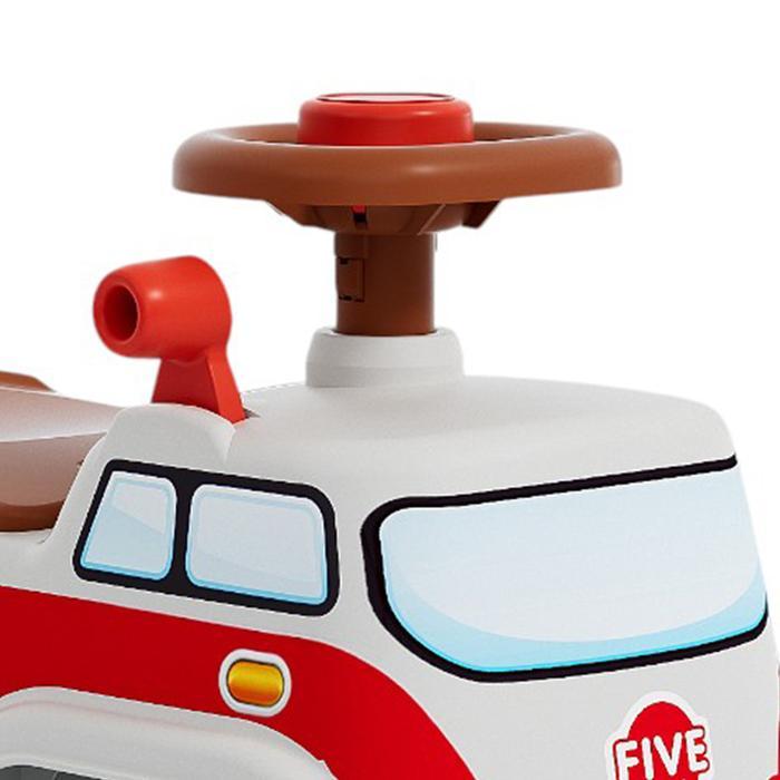 Little Giggles Xr Ride On Ambulance - Merah/Putih Original