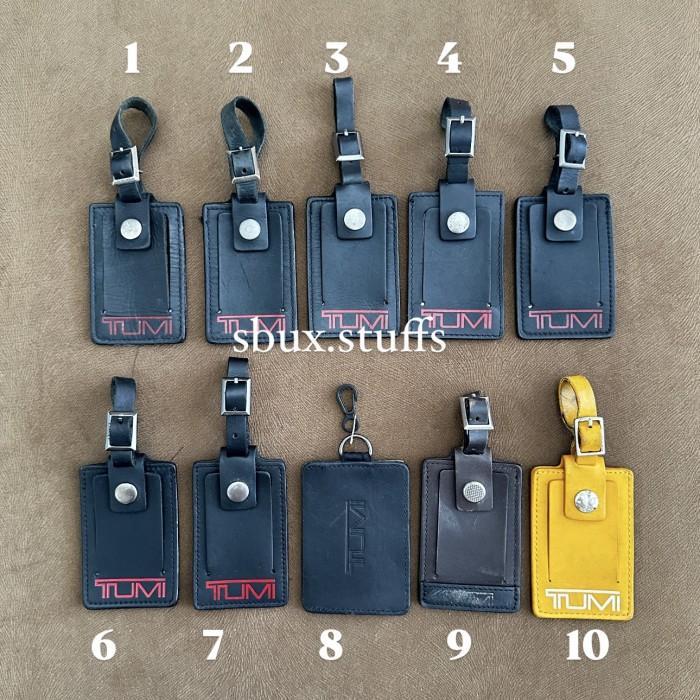 Tumi Luggage Tag Alpha Bravo Ballistic Original Authentic Big Size Terbaru