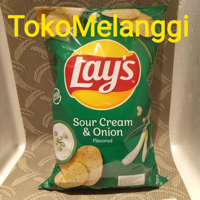 

USA LAY'S LAYS POTATO CHIPS SOUR CREAM & ONION 184 GR