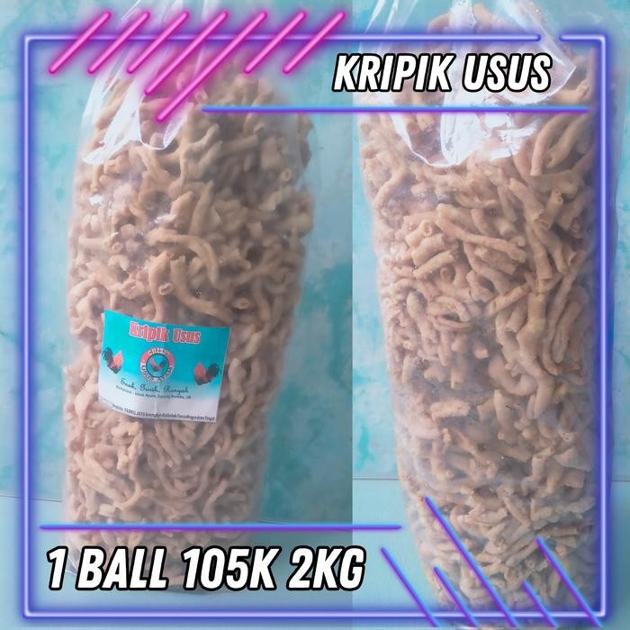 

KRIPIK USUS AYAM 1 BALL ISI 2 KG GROSIR