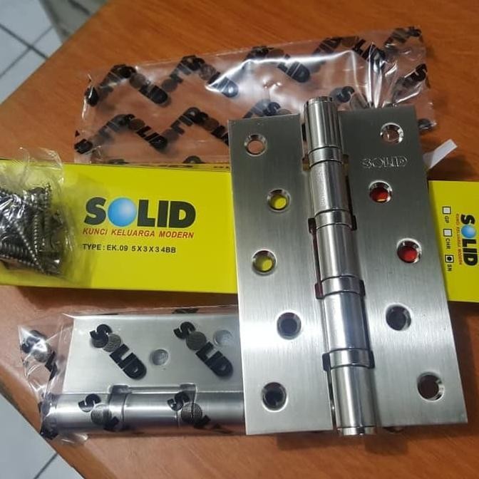 Engsel Solid 5" / Engsel Pintu Solid 5" / Solid Engsel 5" / Engsel Solid