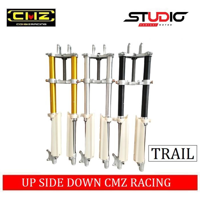 Shock Upside Down Depan Usd Shockbreaker Side Down Trail Cross Pnp Klx150 Dtracker Bf Produk Import
