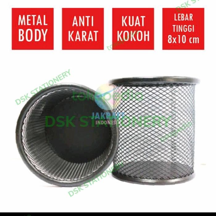 

TEMPAT PENSIL BULAT KERANJANG