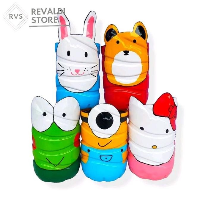 

Prakarya Daur Ulang Tempat Pensil / Vas Bunga Dari Botol Bekas