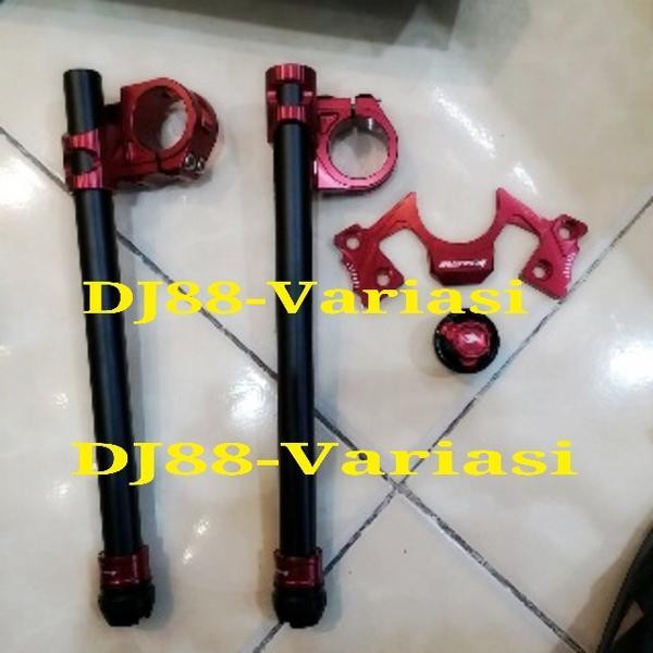 STANG JEPIT SET BIKERS NINJA 250R NINJA 250 FI COVER SEGITIGA