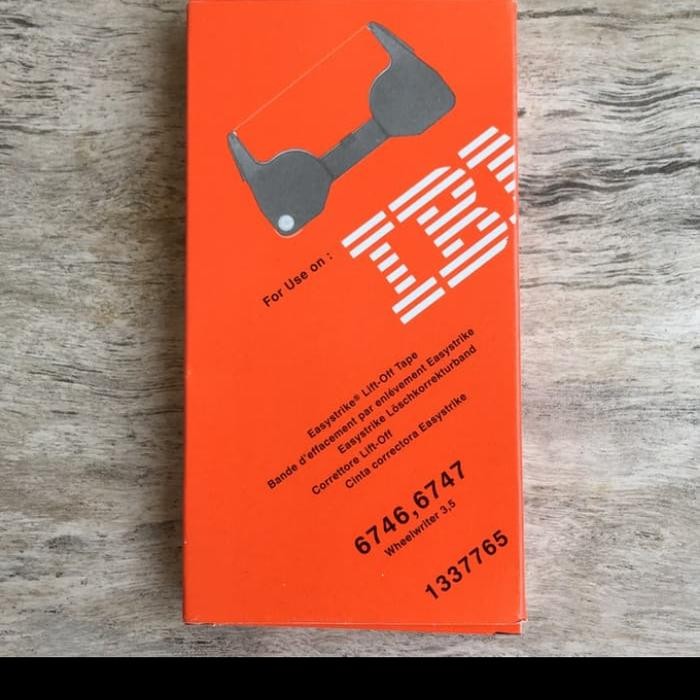 

NEW PRODUK PENGHAPUS PITA MESIN TIK IBM 1337765 WARUNG ARA67