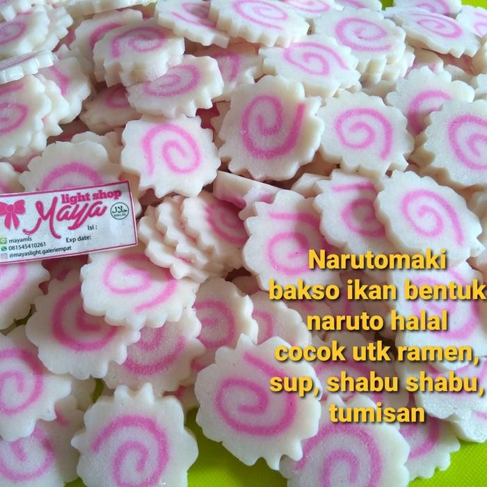 

Pilihan- Narutomaki 50Gr Frozen Halal Bakso Ikan Ramen Shabu Shabu