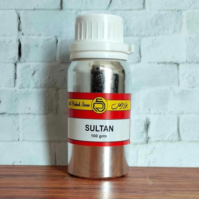 CUCI GUDANG Bibit Parfum SULTAN 100ml Al Rehab Segel Kaleng Bibit Minyak Wangi Original UE752