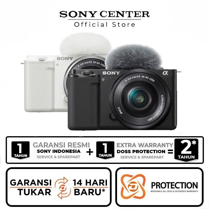 Sony ZV E10 Sony ZVE10 Mirrorless Camera Kit 16-50mm Shopeseler