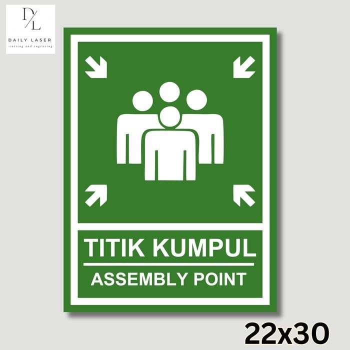 

SIGN AKRILIK K3 RAMBU SAFETY TITIK KUMPUL 22X30 CM