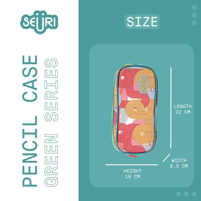 

SEURI TEMPAT PENSIL/ PENCIL CASE GREEN SERIES