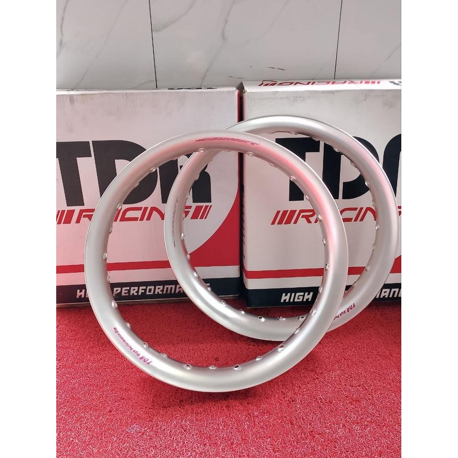 Velg Klx Ring 17 Ukur 215/250 Tdr Racing Hole 28 Velk Semi Cacing D-Tracker Old