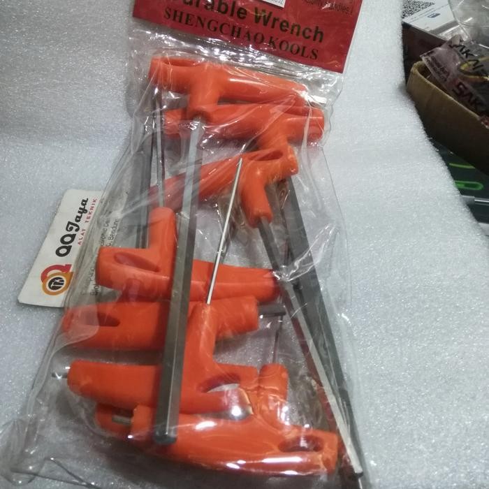 Kunci L Model T Set 8 Pc - Ukuran 2 - 10