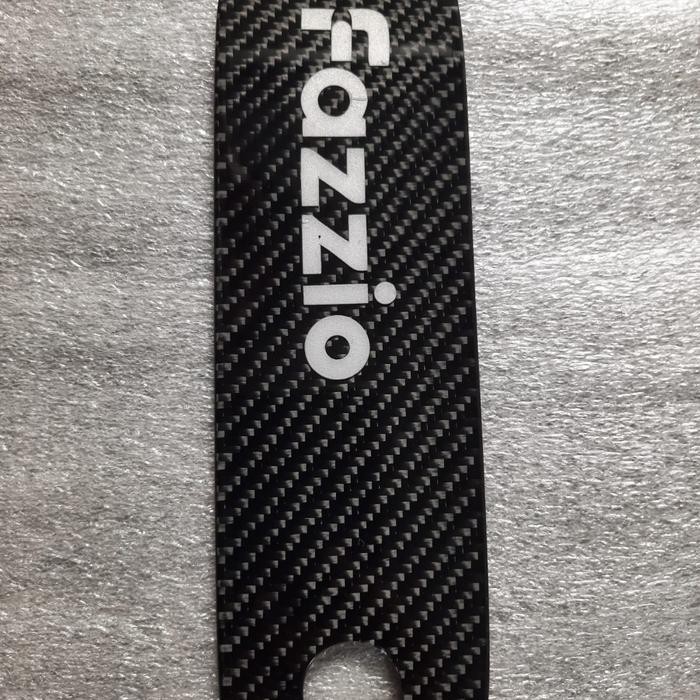 AKSESORIS YAMAHA FAZZIO 125. COVER KARBON/CARBON TUTUP KNALPOT FAZZIO