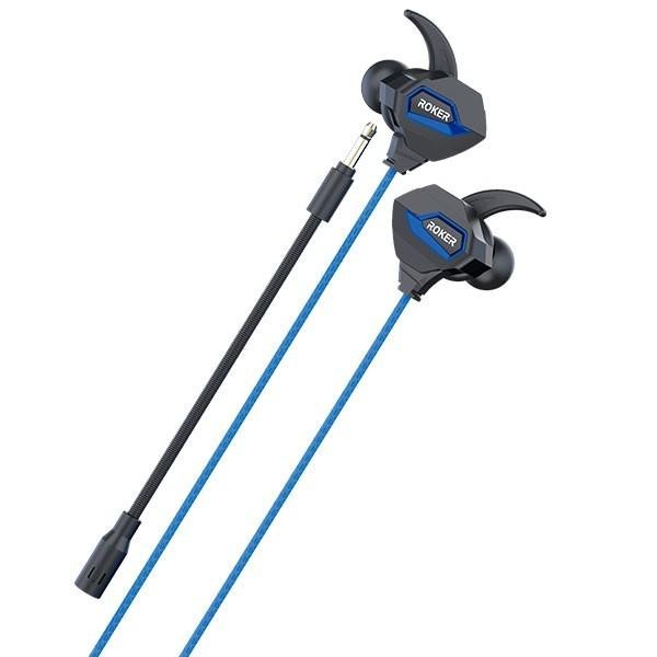 Headset - Earphone Gaming Roker Ak47 Extra Loud Bass