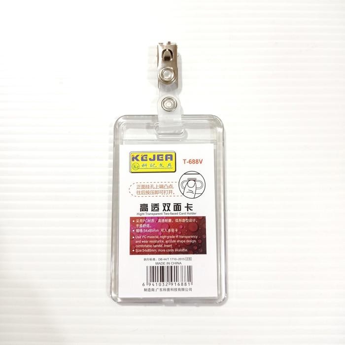 

HRG DISKON ID Card Akrilik Transparan