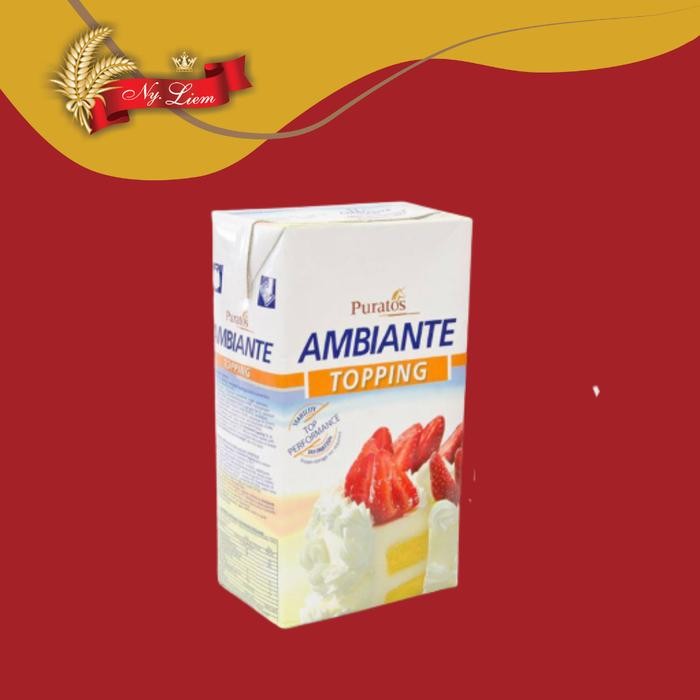 

Pilihan- Puratos Ambiante Topping / Whipping Cream 1Lt