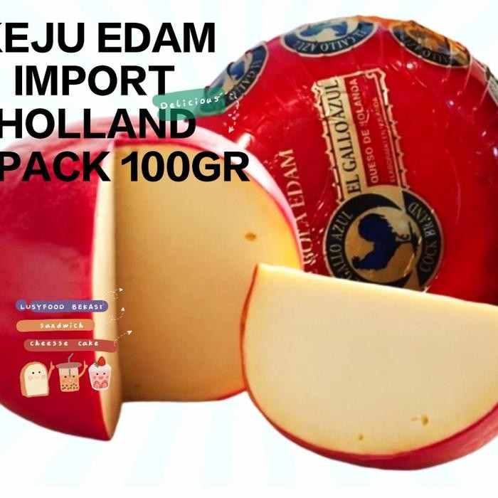 

Pilihan- Keju Bola Edam Ayam Emas Holland Repack 100 Gr Halal
