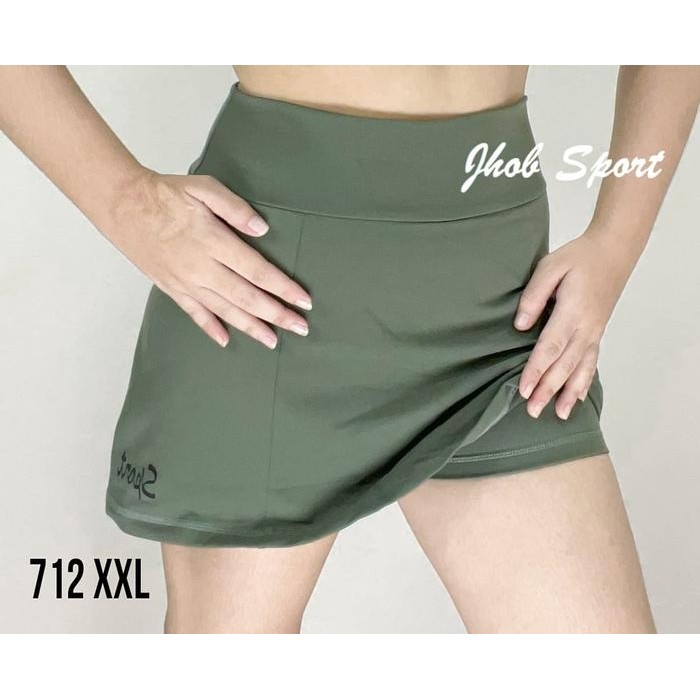 Okechuku Sport - Rok Olahraga Wanita Jumbo /Rok Mini Tenis Gym Senam Yoga Aerobic Zumba/Rok Mini
