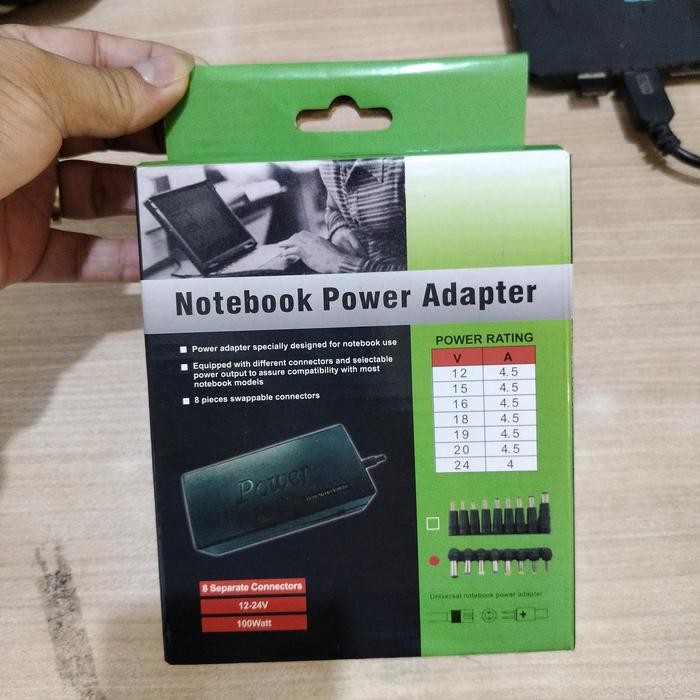 Pilihan- Adaptor 12V-24V 5A, Adaptor 5A 12-24V