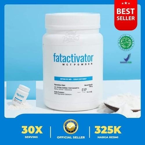 MCT POWDER FAT ACTIVATOR FATACTIVATOR KETO FRIENDLY DEBM 150GR