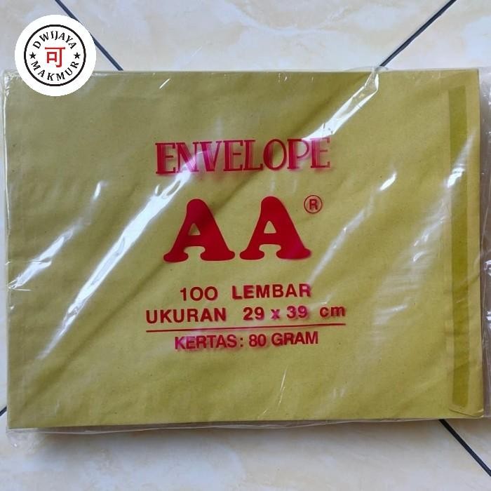 

AA AMPLOP COKLAT MAP ISI 100 LEMBAR TANPA PEREKAT KODE 1195