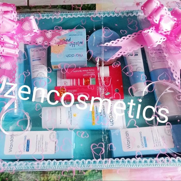 Pilihan- Paket Wardah Seserahan Lengkap/ Wardah Hantaran Nikah /Wardah Kosmetik Seserahan/