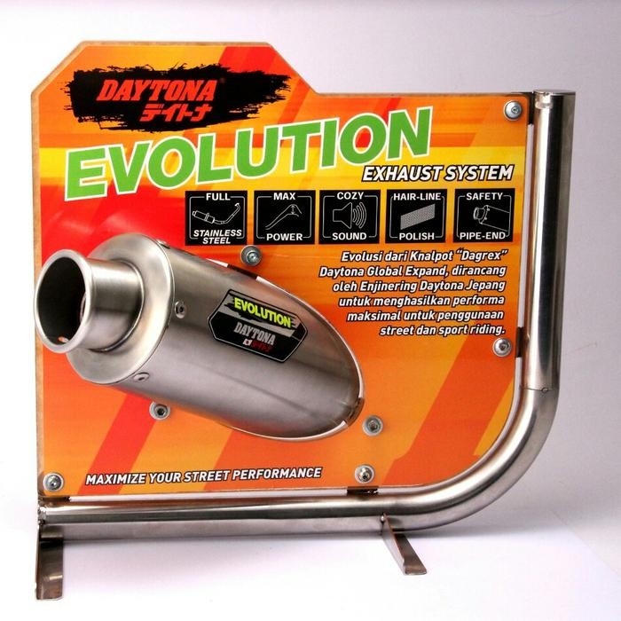 Big Sale Knalpot Racing Aerox Daytona Evolution + Db Killer