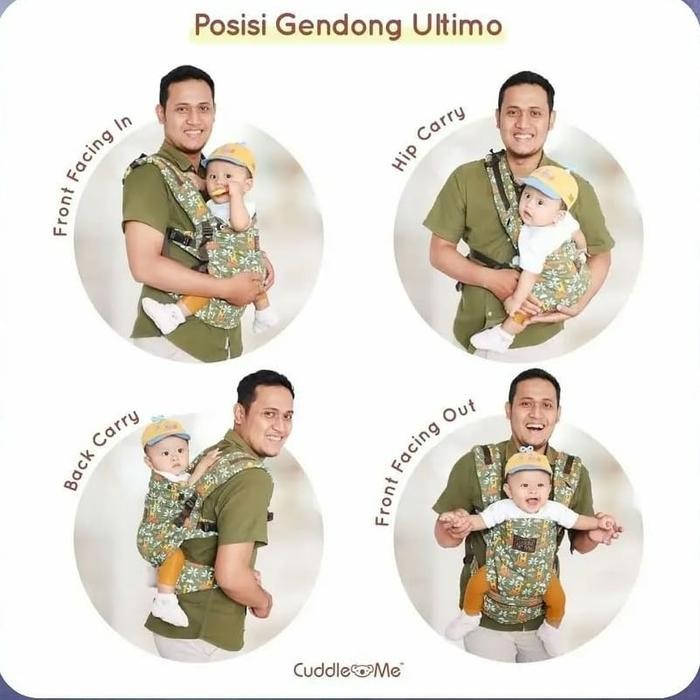 Hot Sale Ultimo Motif Baru 2021 Scandinavian Animal Gendongan Bayi Ssc Cuddleme