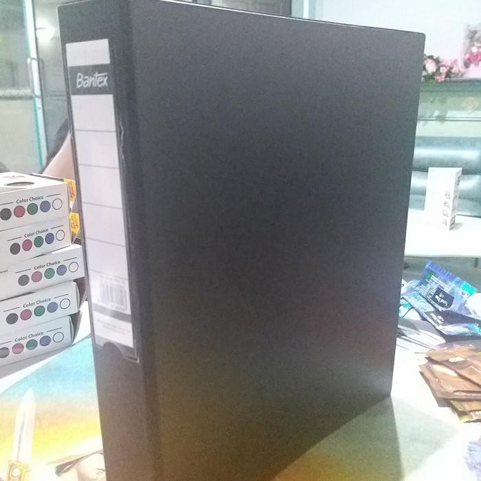 

Album Binder Bantex Hitam Ring 3 Untuk Pokemon Mtg Kpop