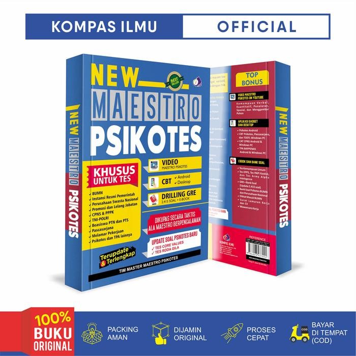 

BUKU NEW MAESTRO PSIKOTES TERUPDATE