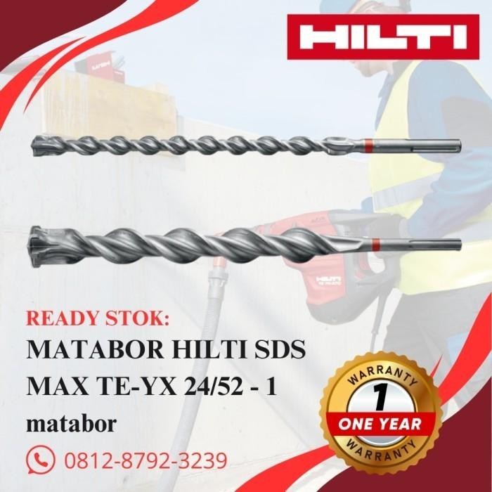 Pilihan- Harga Termurah Matabor Hilti Sds Max Te-Yx 24/52 - 1 Matabor