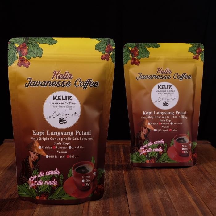 

ASLI Kopi Robusta Kelir Non Premium 150 gr (Bubuk/Roastbean) P READY STOCK